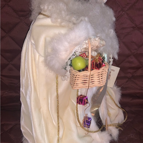 Nancy Beck 1998 Vintage Collectible Father Snow Doll; signed by Nancy Beck - Picture 4 of 8